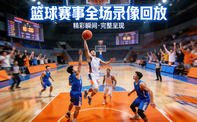 篮球赛事录像视频封面 - 比赛全场录像回放