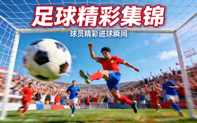 足球精彩集锦视频封面 - 球员精彩进球瞬间